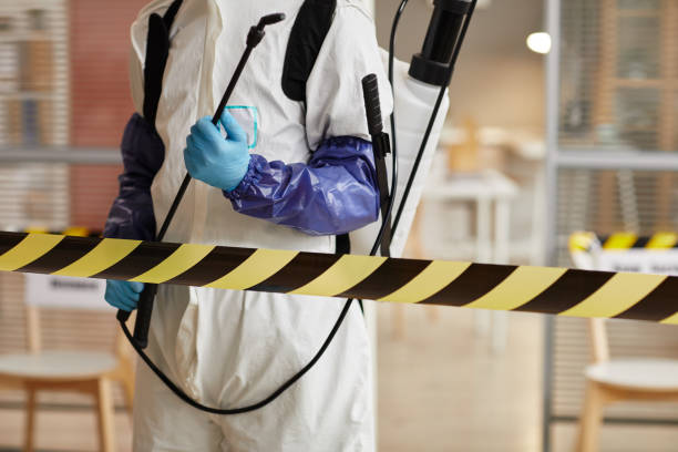 Professional Biohazard Cleanup technician working in Carpenter, WY
